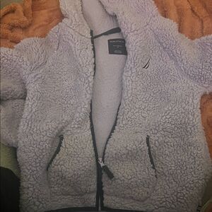 Nautica Lavender Sherpa Jacket